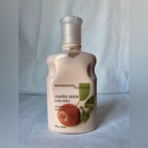 Bath & Body Works Pleasures Country Apple Body Lotion 8oz 80% Full